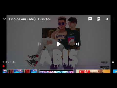 Reacția mea la Lino de aur-abi$ Diss abi