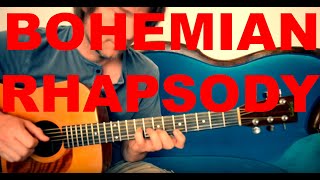 BOHEMIAN RHAPSODY - Acoustic Guitar Version by David Plate
