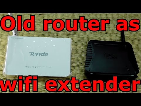 Use your old router as WIFI extender (with simple steps)