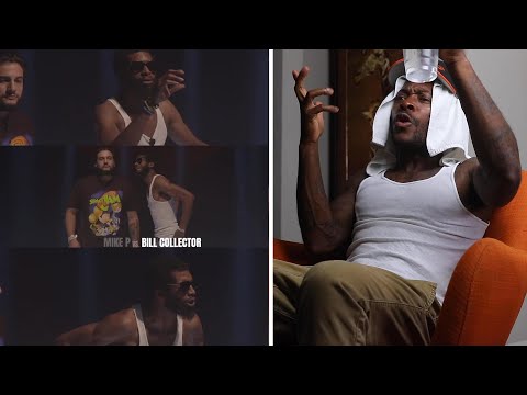 BILL COLLECTOR Get CRAZY AsF w/ POLICE 😳🤯 vs MIKE P CHOKES BAD 😱 SMACK/URLTV 🔥 RAP BATTLE - REACTION