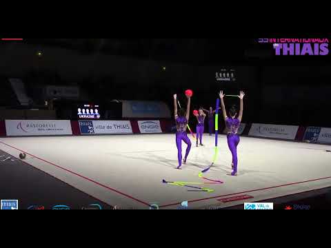 Group Team Ukraine 3 Ribbons/2 Balls Qualification 31,350 - Grand-Prix Thiais 2024