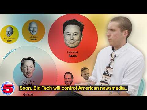 How Billionaires Captured the Media - (5CAST #19) ft. Steven Renderos