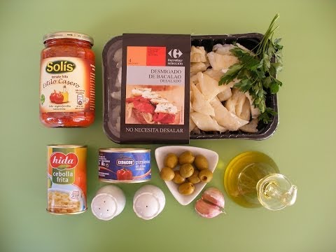 Bacalao a la vizcaina