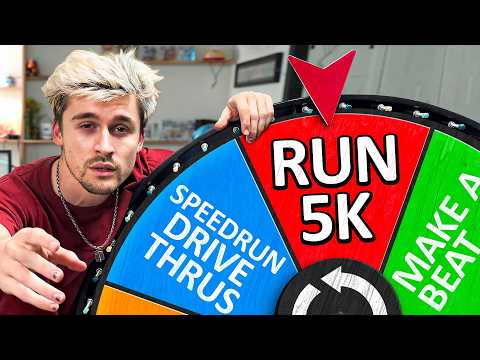 I let a wheel control my life for 24 hours