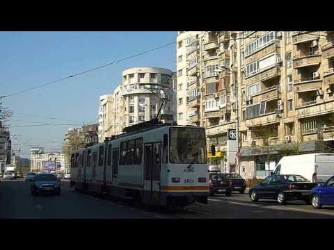 Tramvaiul V3A-93 #189 pe Bd. Corneliu Coposu pe linia 56
