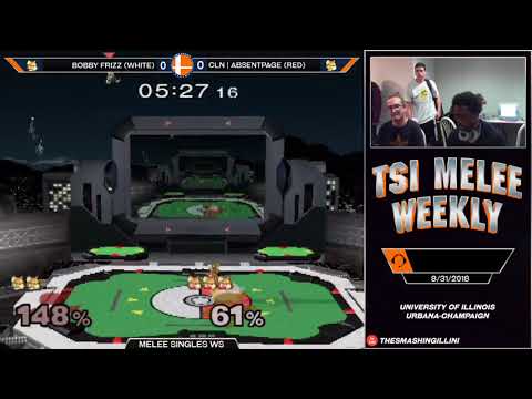 [TSI Weekly] Bobby Frizz (Neutral) vs Absentpage (Red) SSBM Singles Winner's Semifinals