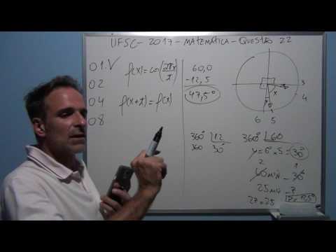 UFSC 2017 Mathematics Question 22