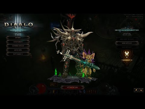 Diablo 3 Season 24 First Hours Speed leveling NEW Ethereal Grandfather Rend WW Barb!!!Solo Play Only