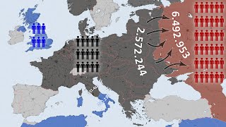 [問題] 這二戰歐洲兵力對峙動態圖是正確的嗎