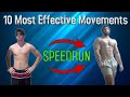 These Exercises Built The MOST MUSCLE (Hypertrophy Speedrun)