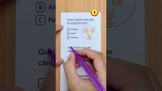 Quiz de Biologia: Quiz do Corpo Humano #quiz