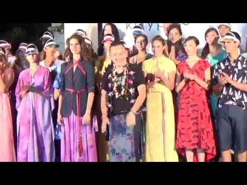 Kaypee Soh "Over the Rainbow" S/S2016 fashion show
