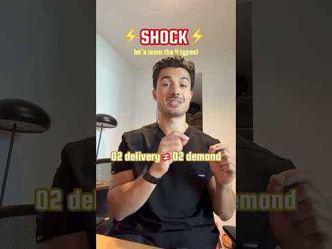 Die 4️⃣ Schockarten erklärt! #medstudent #medschool #medicalstudent #medicalschool #usmle