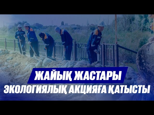 Жайық жастары экологиялық акцияға қатысты