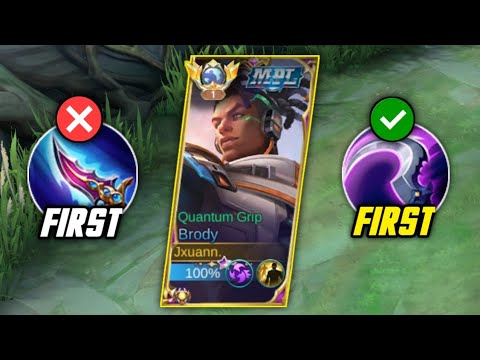 BRODY EXTRA PHYSICAL DAMAGE BUILD!! BRODY BEST BUILD 2023 - Mobile Legends