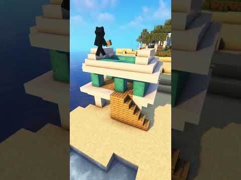Insane Minecraft Beach House Build - Watch Now! 🌊