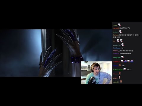 xQc reacts to K/DA - VILLAIN starring Evelynn