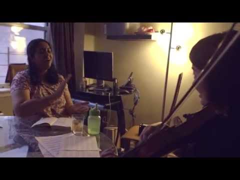 Double Helix by violinist Kristin Lee