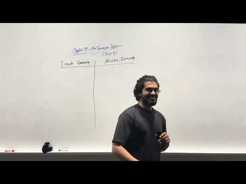 2025-2026 MCAT General Biology, Chapter 8- The Immune System (Part 1)