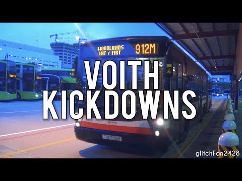 [SMRT] (Retired) Voith Kickdowns - TIB1236M on Service 912M - Mercedes Benz O405G Hispano Habit