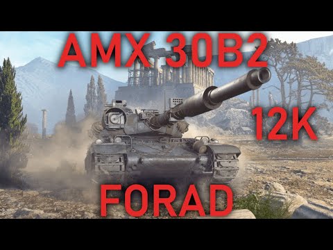 AMX 30B2 FORAD - 12k damage - worth every penny - World of Tanks Console (WoT Console)