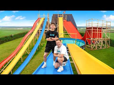 Wij Bouwden Een €20.000 Waterpark in 42 Dagen! (Volledige Bouw)