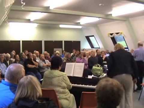 Wagner: Lohengrin: The Prayer .Cantorion Colin Jones. Rehearsal (2008)