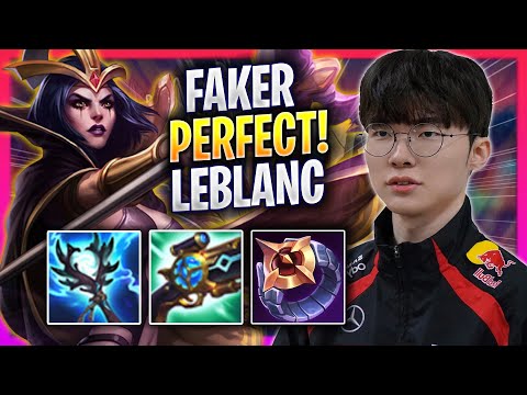 FAKER PERFECT GAME WITH LEBLANC! - T1 Faker Plays Leblanc MID vs Irelia! | Season 2024