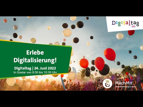Live-Stream der Stadt Goslar zum Digitaltag 2022