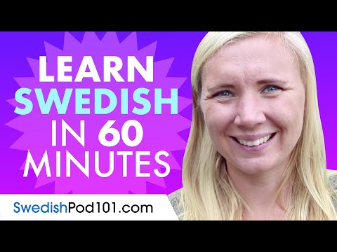 Learn Swedish in 1 hour - ALL the Swedish Basics You Need in 2020
