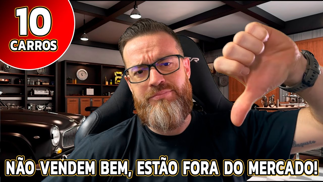 LISTA 10 CARROS - Não Vendem Bem, Estão Fora Do Mercado!