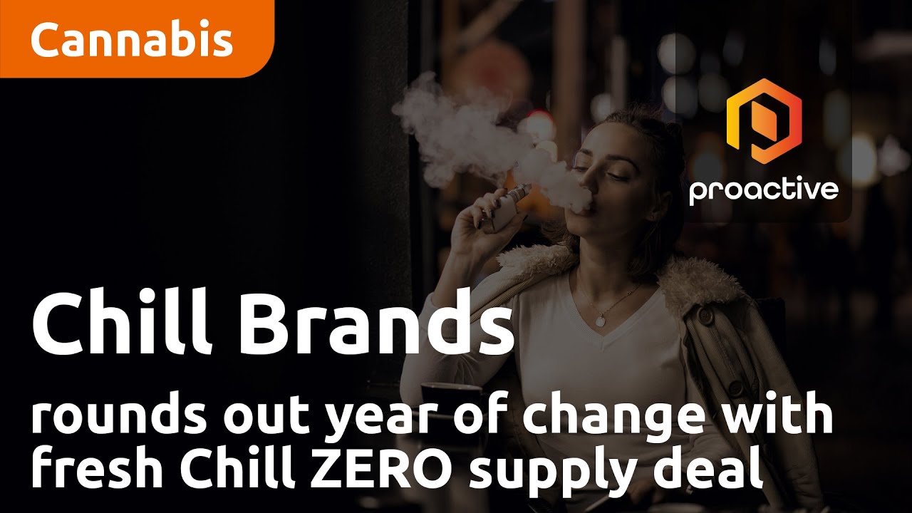 Chill Brands Group rounds out year of change with fresh Chill ZERO supply deal