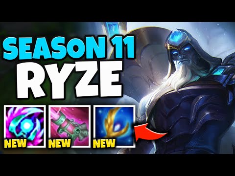 RYZE IS A KITE MACHINE IN SEASON 11! GET TEAR AT LEVEL 1? - League of Legends