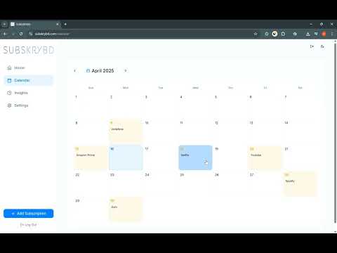 SUBSKRYBD video preview