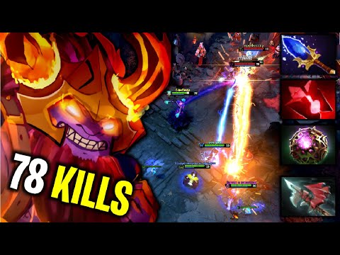 THANOS FINGER IS BACK..!! Crazy 78 Kills Lion +77 Finger DMG Bonus by Goodwin 7.26 | Dota 2