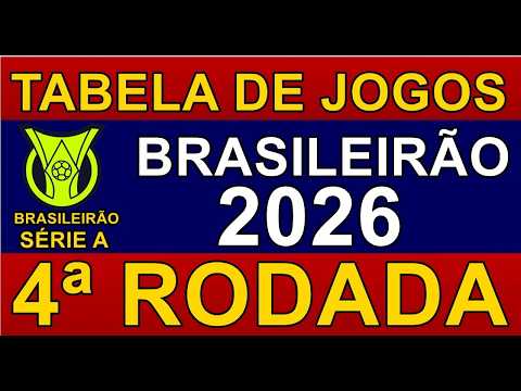 Brazilian Championship 2026 Match Schedule • Round 4 • Upcoming Matches of the 2026 Brazilian Cha...