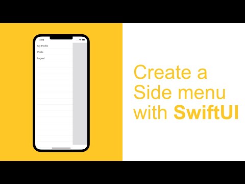 Create a Slide out Menu with SwiftUI