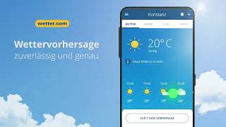 Wettervorhersage zuverlässig und genau