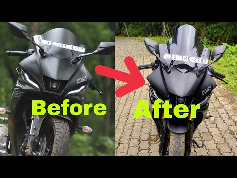 R15 v4 bubble visor installation🔥🔥 ( @praksaavlog4486 )