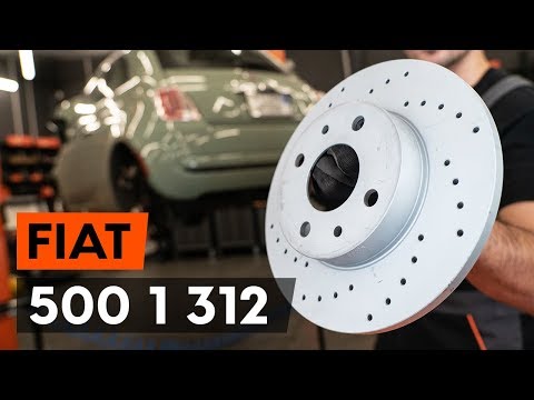 How to replace rear brake discs on FIAT 500 (312) [TUTORIAL VIDEO by AUTODOC]