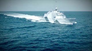 Littoral Combat Ship, USS Freedom, Gets New Camouflage Paint Job