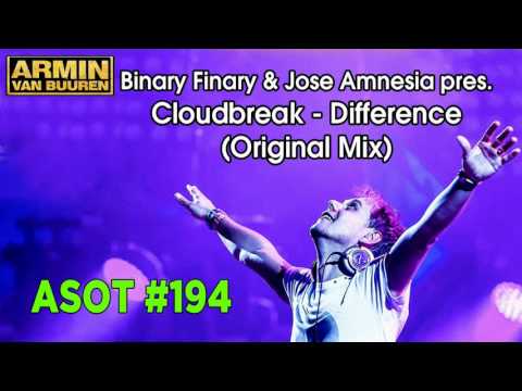 Binary Finary & Jose Amnesia pres. Cloudbreak - Difference (Original Mix)
