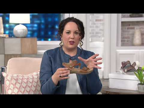 Earth Origins Leather Adjustable Sandals - Salina on QVC