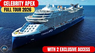Celebrity Apex Full Ship Tour | Every Deck & Exclusive Crew Access