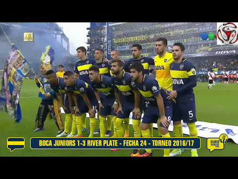 Boca Juniors 1-3 River Plate - Fecha 24 - Torneo 2016/17