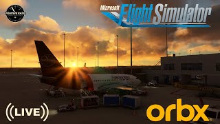 LIVE! YMML (Melbourne) to YMHB (Hobart) - PMDG 736