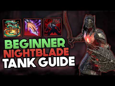 Beginner Nightblade Tank Build & Guide for PvE | Sets, Skills, Champion Points | ESO - Update 44
