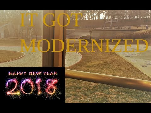 Modernized! ESCO/Otis TRIANGULAR-SHAPED scenic elevator - NC Museum of Art E. Bldg. - Raleigh