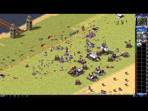 Red Alert 2: France 1 vs 7 brutal enemy