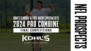 2024 Kohl's Pro Combine // NFL Prospects // Kohl's Kicking, Punting, Snapping